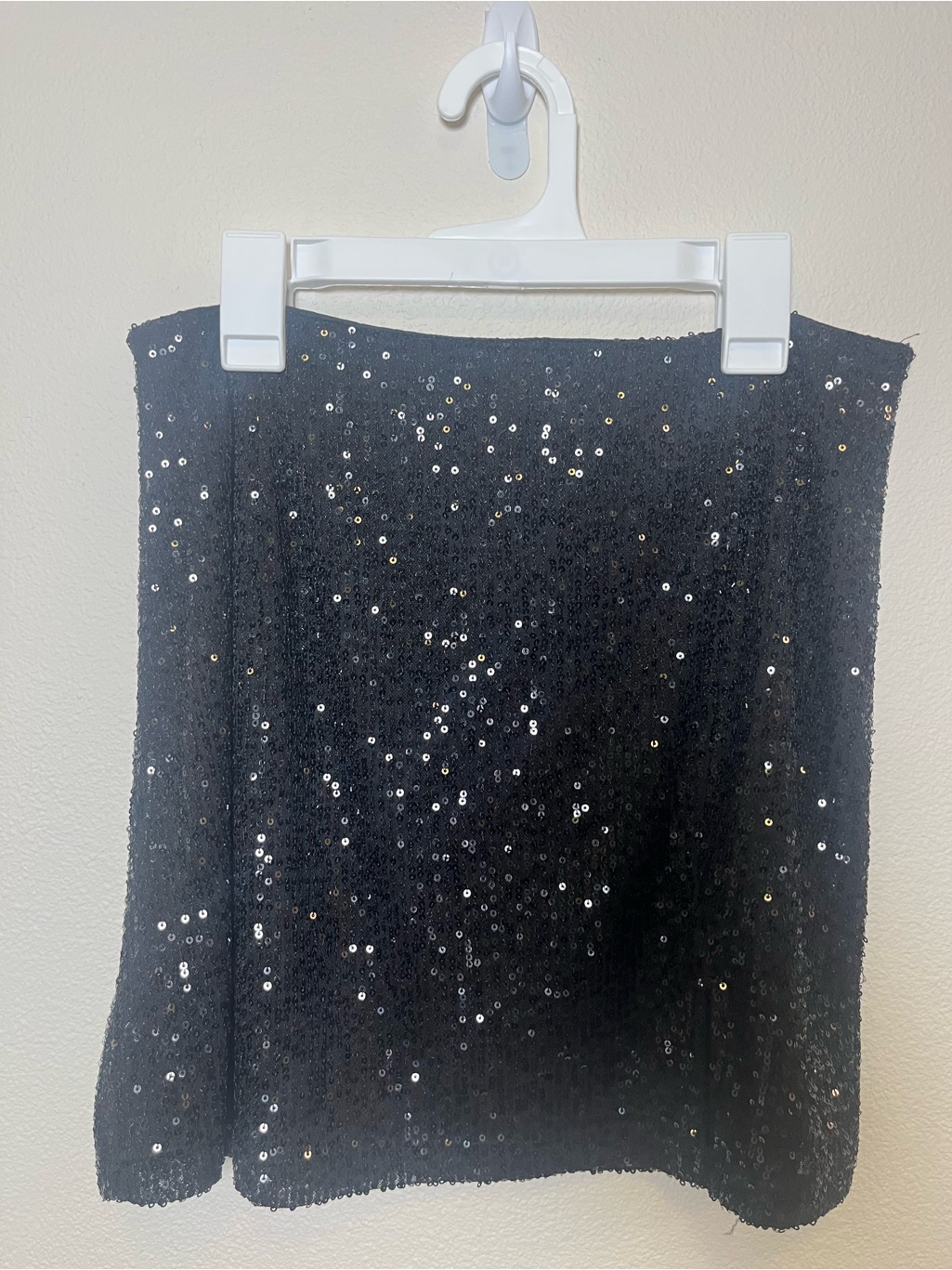 Miami Black Sequin Mini Skirt